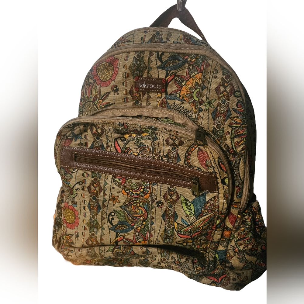 Sakroots Multicolor Patterned Backpack
